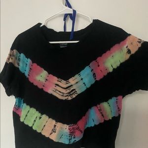 Crop top tie dye T-shirt
